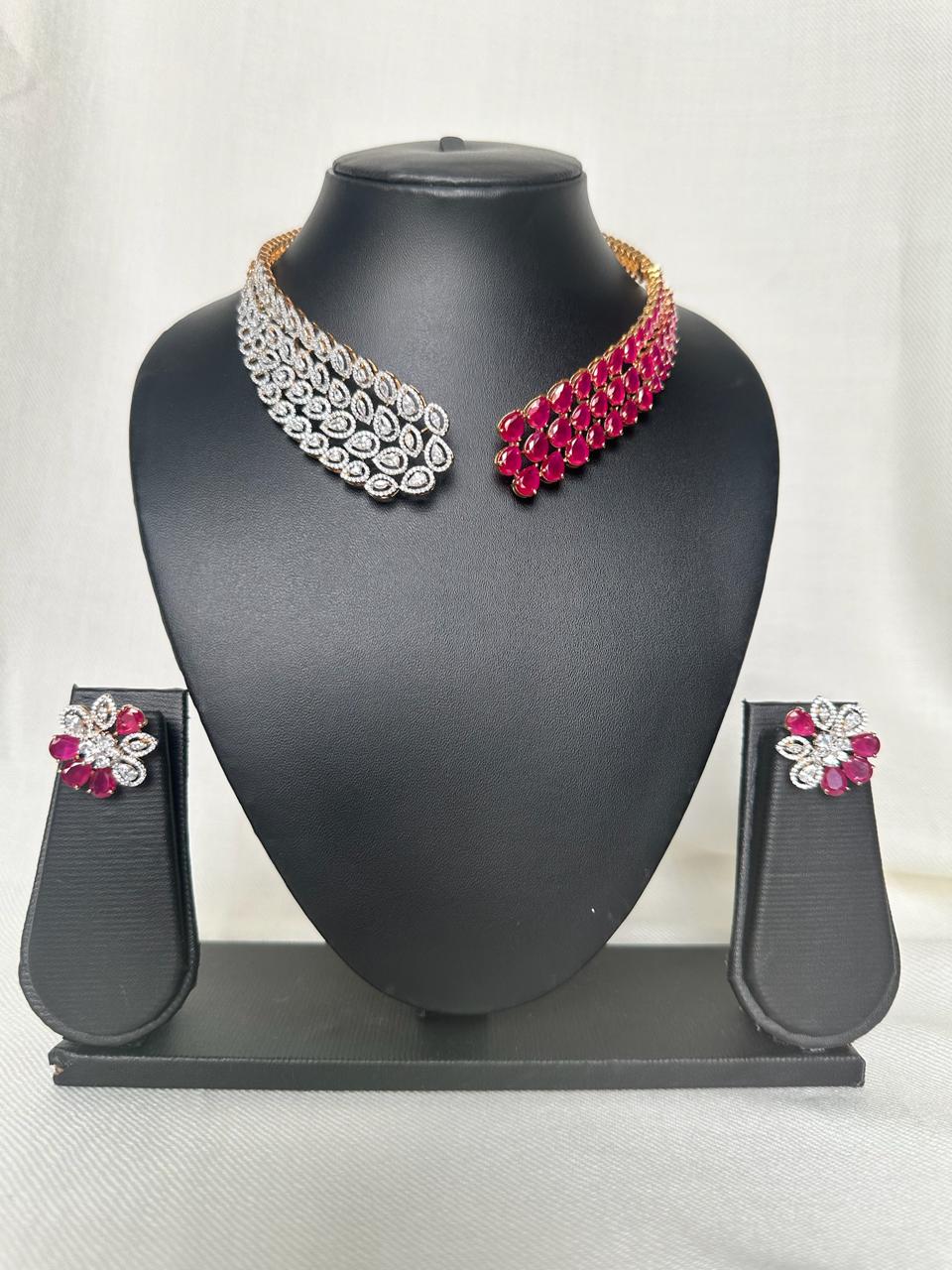 Necklace with Ear Rings