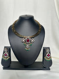 Necklace with ear rings